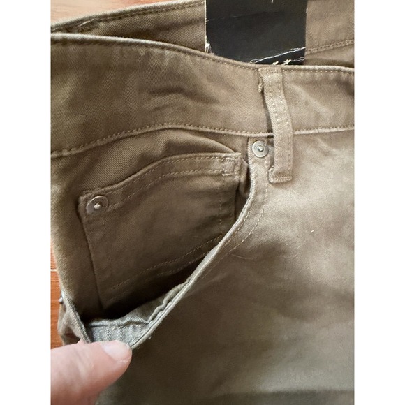 NWT‎ Women Gap Modern Light Tan Pants Size 12/31 R NEW Super Skinny - Picture 4 of 7